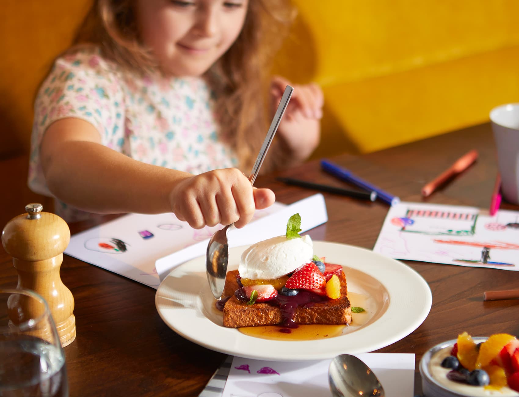 Free kids breakfast